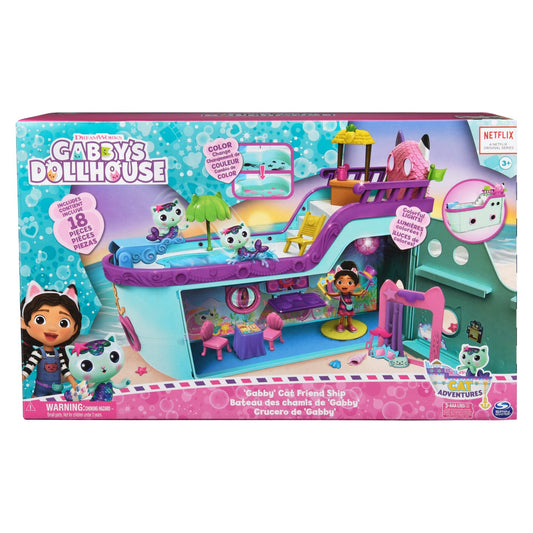 Gabbys dollhouse vaporul cu prieteni, Spin Master