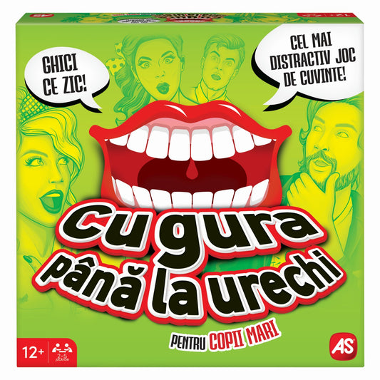 Joc cu gura pana la urechi pentru copii mari, AS