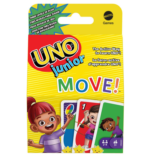 Carti de joc uno junior move, Mattel