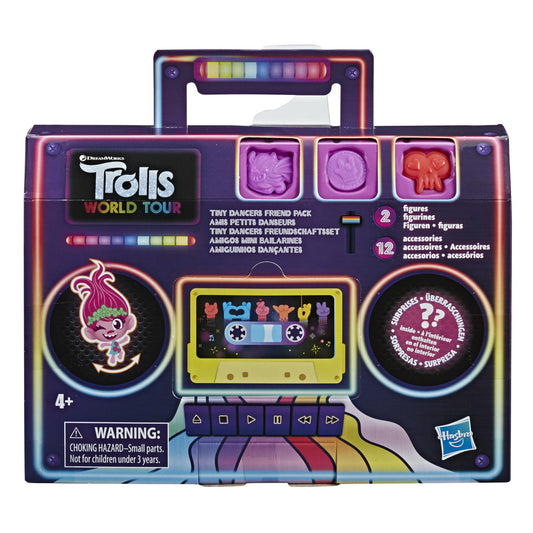 Trolls set 2 figurine micii dansatori, Hasbro