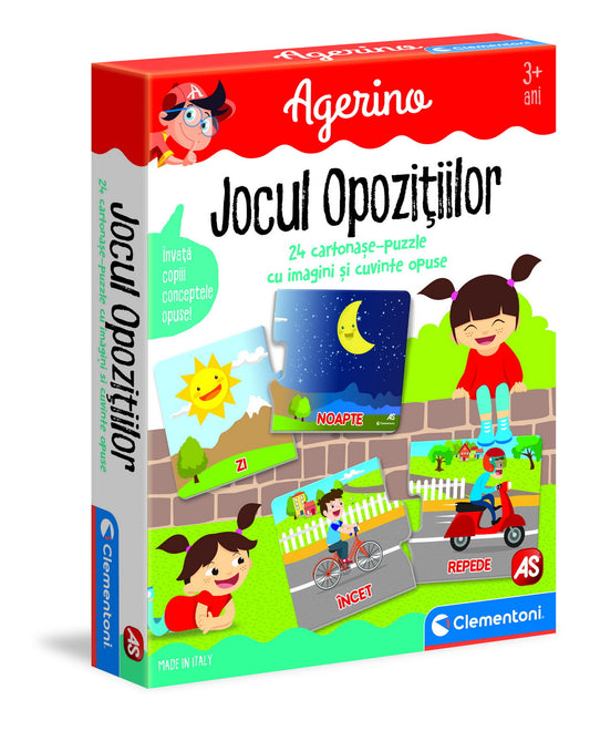 joc educativ agerino jocul opozitiilor, AS