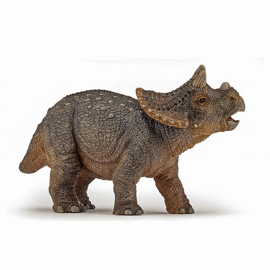 Papo figurina dinozaur triceratops tanar, Papo
