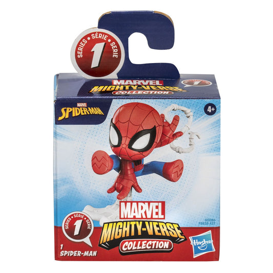 Spider man mighty verse seria 1 figurina spider man 6cm, Hasbro