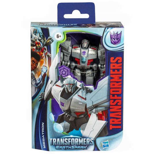 Transformers figurina earthspark deluxe megatron 12.5cm, Hasbro