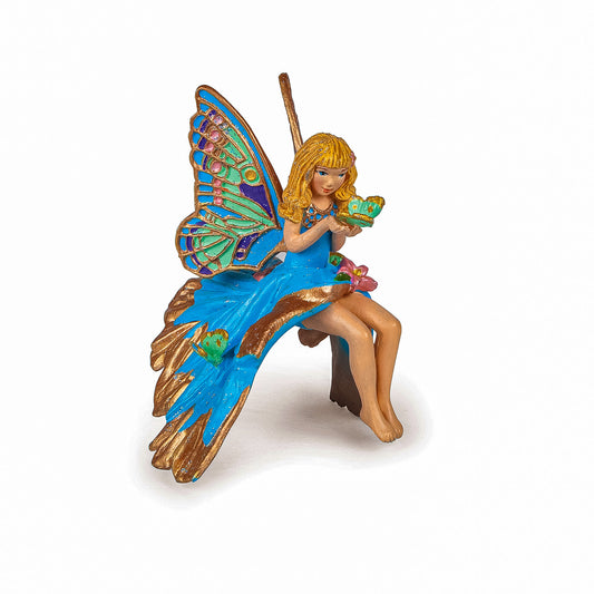 Papo figurina elf copil albastru, Papo