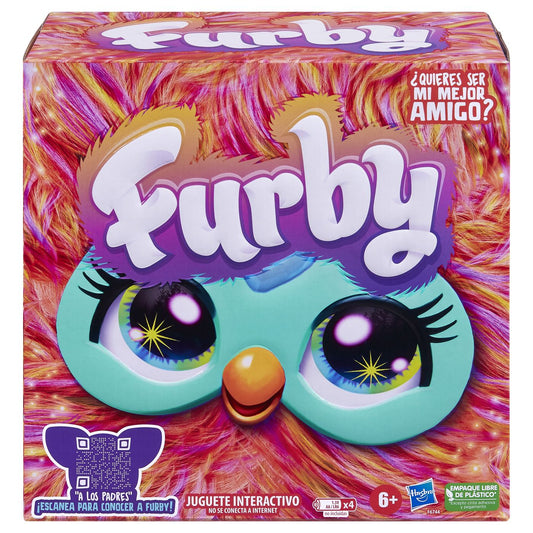 Furby jucarie de plus interactiva furby multicolor, Hasbro