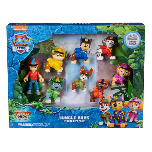 Patrula catelusilor set cadou 8 figurine jungle, Spin Master