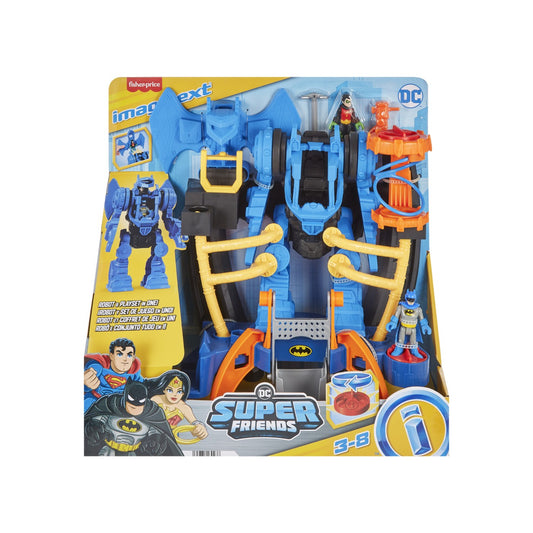 Fisher price imaginext dc super friends robot batman si centru de comanda, Mattel