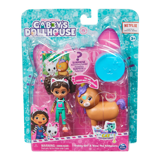 Gabbys dollhouse pachet 2 figurine gabby si kico , Spin Master