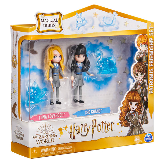 Harry potter wizarding world magical minis set 2 figurine luna lovegood si cho chang, Spin Master
