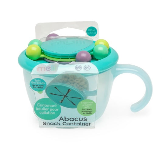 Recipient snack abacus, blue, Melii