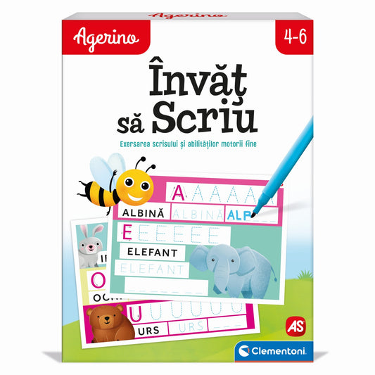 Agerino invat sa scriu educativ, AS