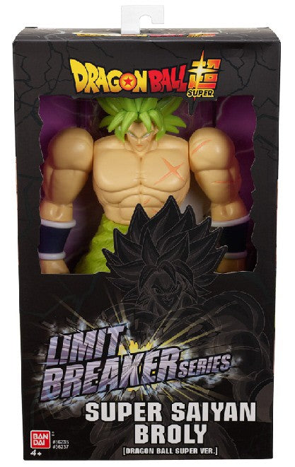 Bandai figurina dragon ball limit breaker movie broly 33cm, Bandai