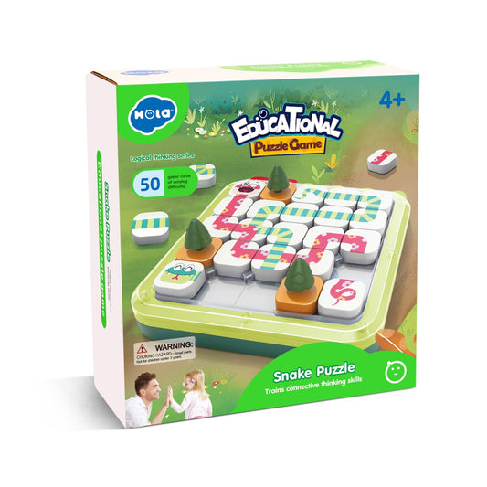Joc educational puzzle sarpe, Jucarii Bebe