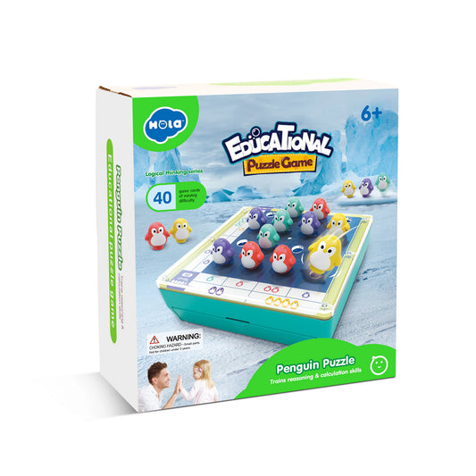 Joc interactiv puzzle pinguini, Jucarii Bebe