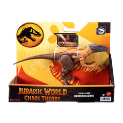 Jurassic world chaos theory strike attack dinozaur herrerasaurus