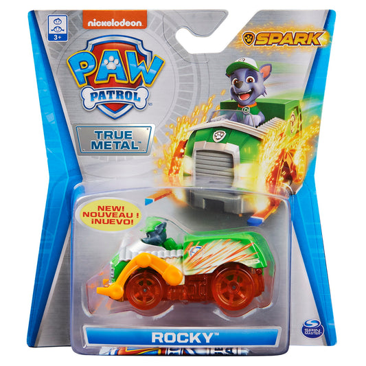 Patrula catelusilor macheta metalica spark rocky, Spin Master