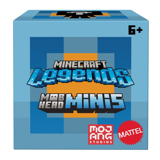 Minecraft legends mob head mini figurine, Mattel