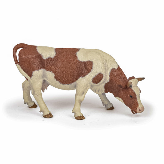 Papo figurina vaca simmental pascand, Papo