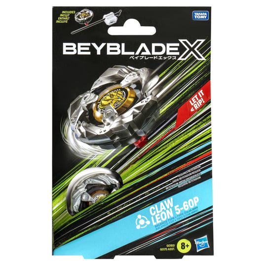 Beyblade x let it rip set lansator si roata claw leon 5-60p