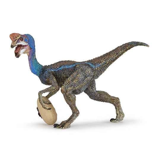 Papo figurina dinozaur oviraptor albastru, Papo