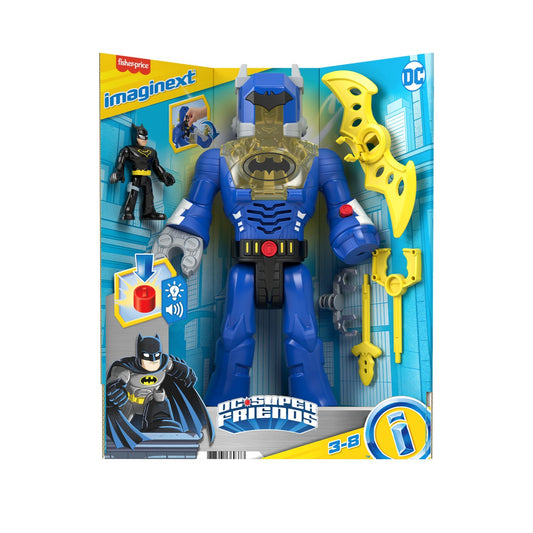 Fisher price imaginext dc super friends robot batman 30cm, Mattel