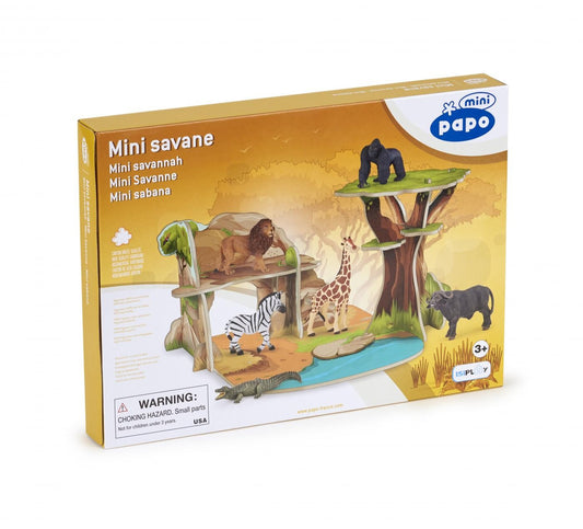 Papo mini display savana, Papo