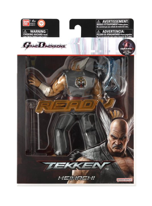 Bandai figurina tekken keihachi mishima 17cm, Bandai