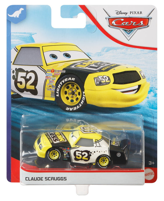 Masinuta metalica Cars 3 personajul Claude Scruggs