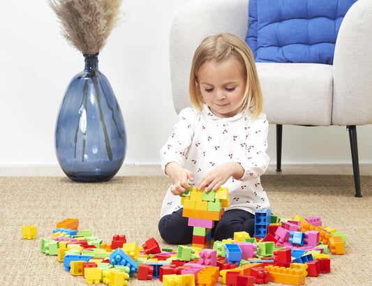 Ecoiffier abrick set de construit multicolor 50 piese