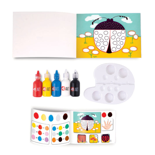 As art primele creatii cu degetele, AS