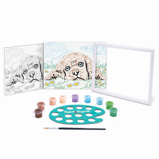 Picteaza si inrameaza catelusul iubitor, AS