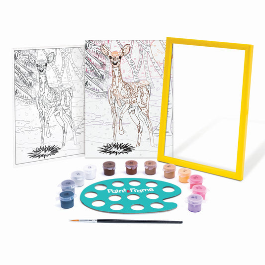 Picteaza si inrameaza caprioara in zapada, AS