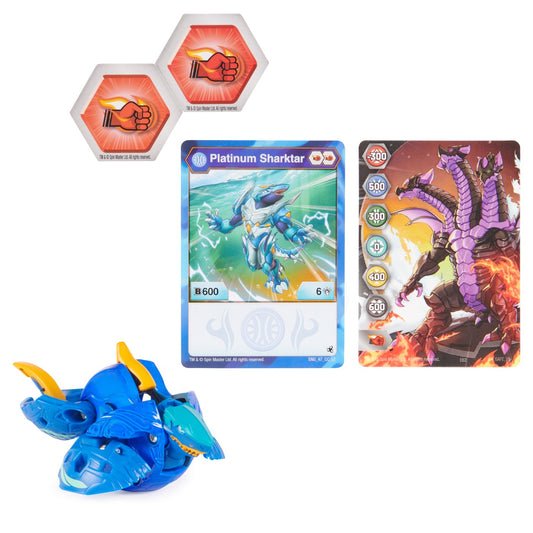Bakugan s5 platinum sharktar, Spin Master