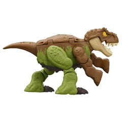 Jurassic world fierce changers double danger dinozaur transformabil tyrannosaurus rex si ankylosaurus maro, Mattel