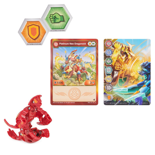 Bakugan s5 platinum neo dragonoid, Spin Master
