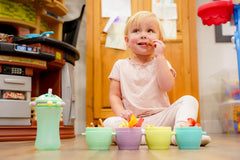 Set 4 recipiente plastic, 118 ml, Melii