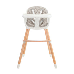 Scaun de masa Kinderkraft sienna, 2 in 1, grey