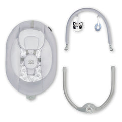 Leagan electric Kinderkraft luli, 2 in 1, grey