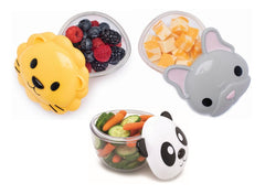 Set 3 recipiente hrana bebe, modele asortate, Melii