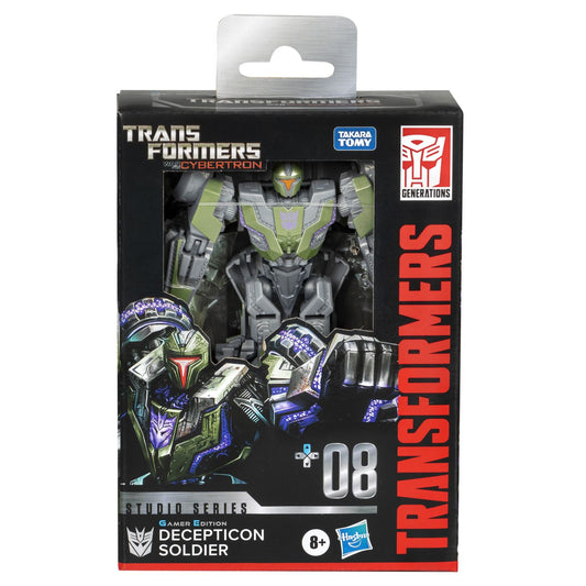 Transformers robot deluxe decepticon soldier, Hasbro