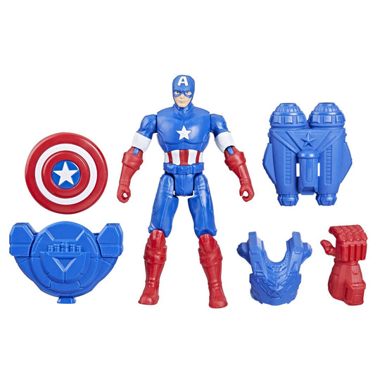 Avangers epic hero battle gear figurina captain america 10cm, Hasbro