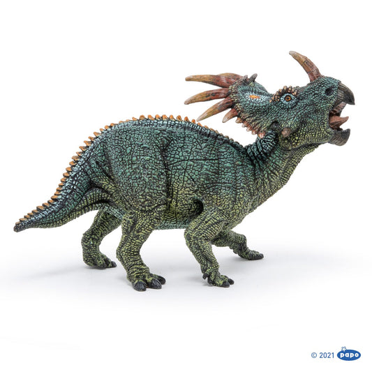 Papo figurina styracosaurus verde, Papo
