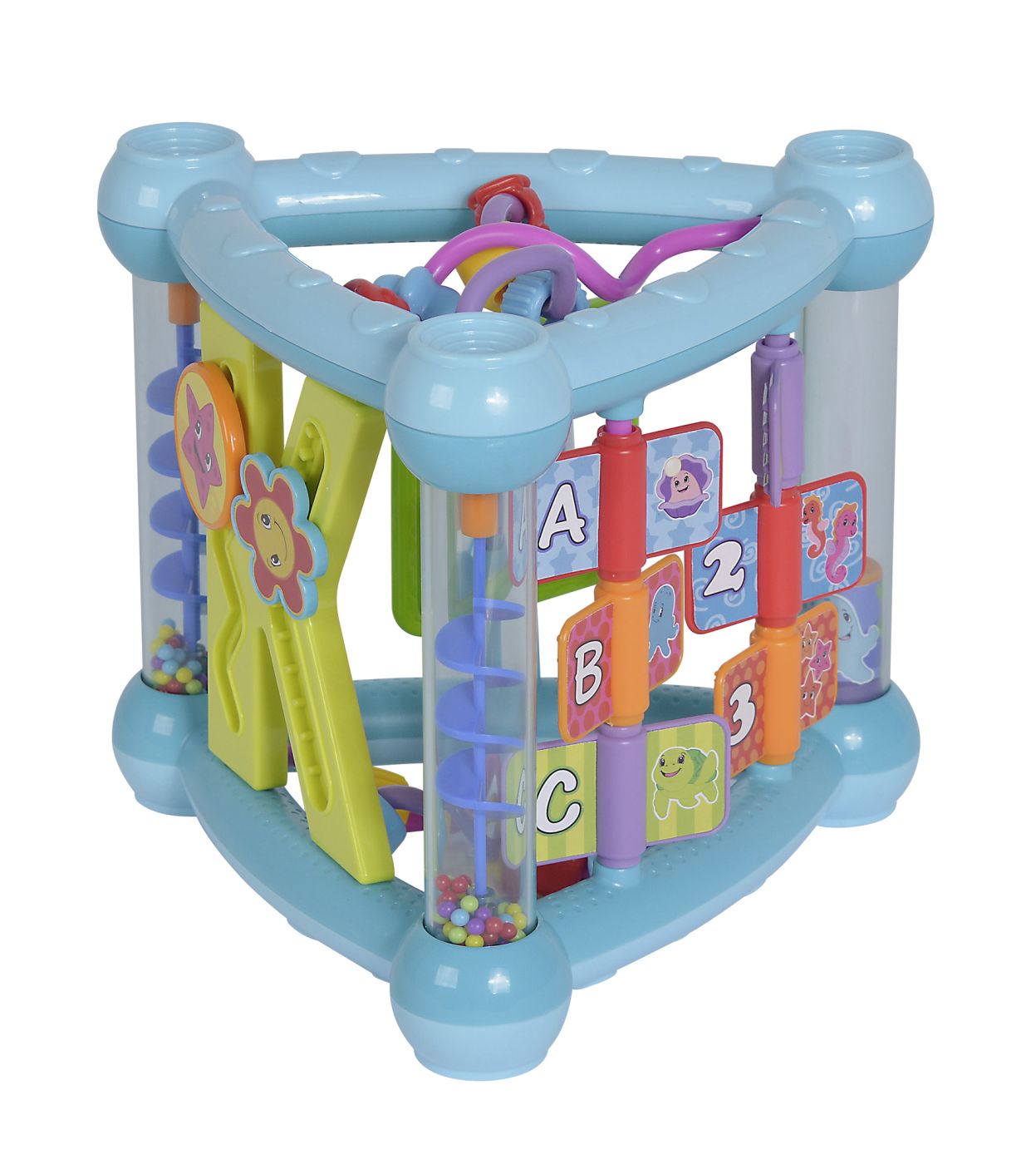 Abc triunghi multifunctional cu activitati - Publisol.ro