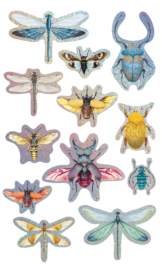 Abtibilduri 3D - Insecte, colectia Creatii Naturale - Avenir - Publisol.ro