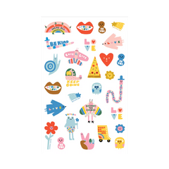 Abtibilduri 3D Stickiville Mini Mantras - Ooly