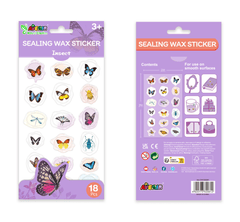 Abtibilduri imitatie sigiliu - Insecte, colectia Creatii Naturale - Avenir - Publisol.ro