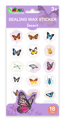 Abtibilduri imitatie sigiliu - Insecte, colectia Creatii Naturale - Avenir - Publisol.ro