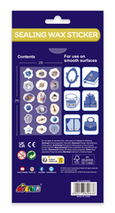 Abtibilduri imitatie sigiliu - Spatiu, colectia Creatii Naturale - Avenir - Publisol.ro