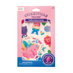 Abtibilduri parfumate - Stickiville Fluffy Cotton Candy - Ooly